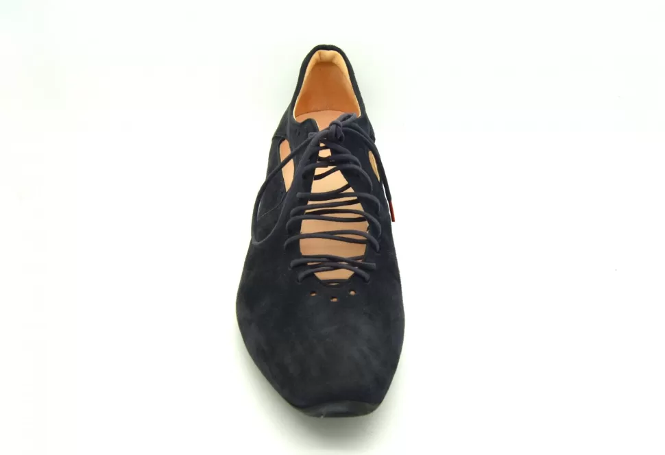 Women Think! Comfort-Aria Lace Up Court Shoe