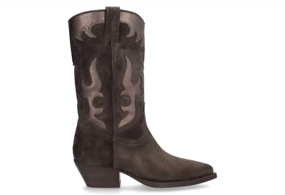 Women Alpe Boots-Austin Cowboy Boot