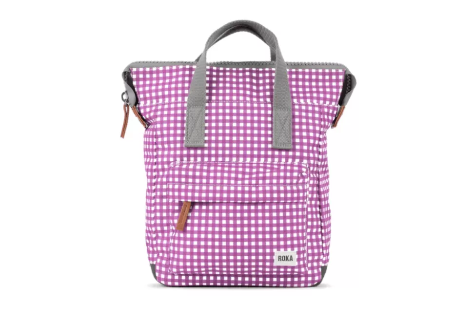 Roka Woodall 1884-Bantry B Gingham Small Backpack