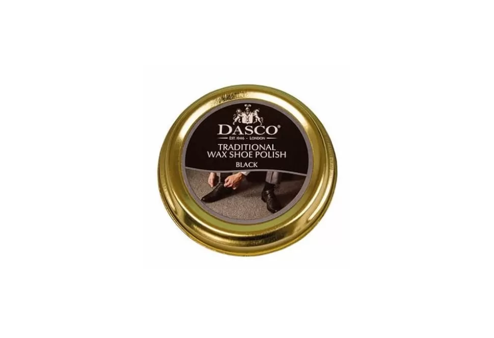 Dasco Shoe Care-Black Wax Shoe Polish