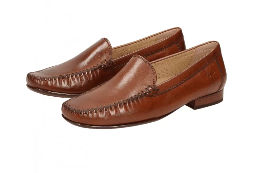 Women Sioux Loafers-Campina Leather Moccasin