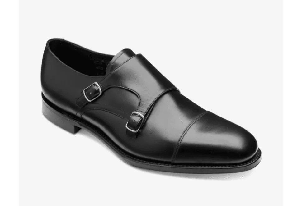 Men Loake Seconds Formal-Cannon Monk Shoe