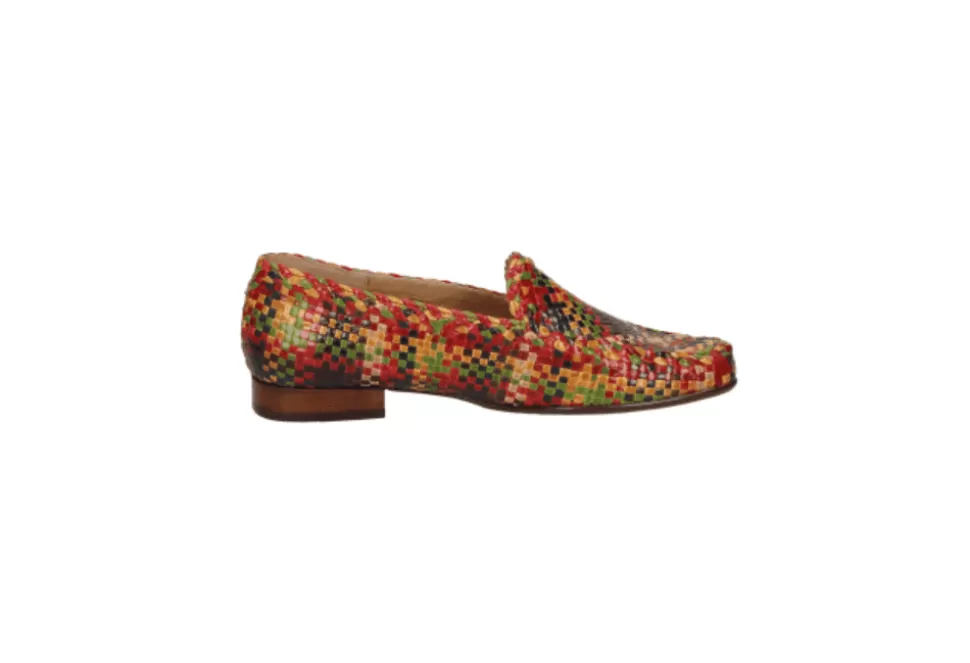 Women Sioux Loafers-Cordera Braided Leather Loafer