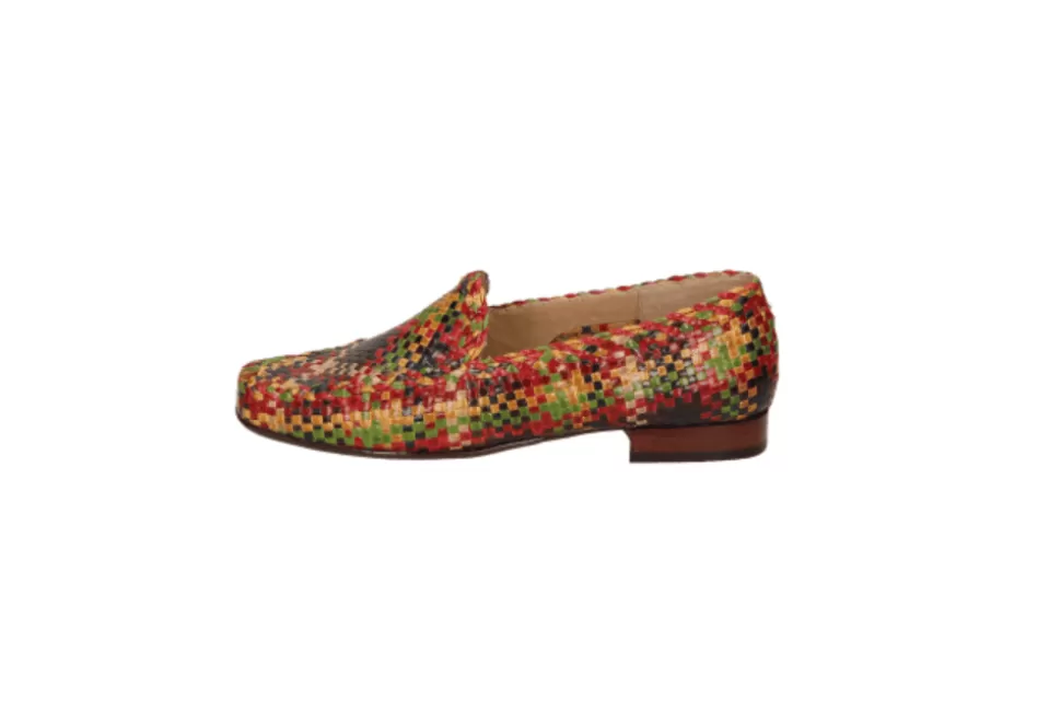 Women Sioux Loafers-Cordera Braided Leather Loafer