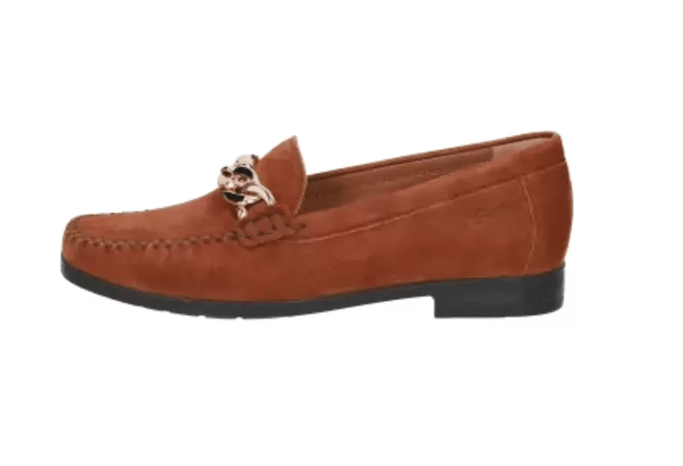 Women Sioux Loafers-Cortizia 726 Chain Loafer