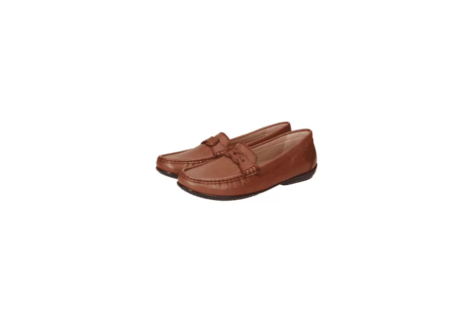 Women Sioux Loafers-Cosetta Leather Moccasin