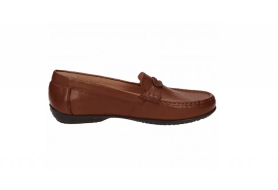 Women Sioux Loafers-Cosetta Leather Moccasin