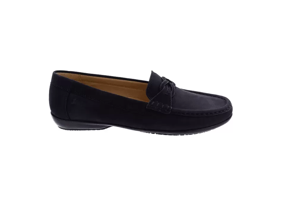 Women Sioux Loafers-Cosetta Suede Moccasin