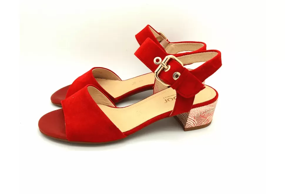 Women Gabor Court Shoes & Heels-Faith Heeled Strap Sandal