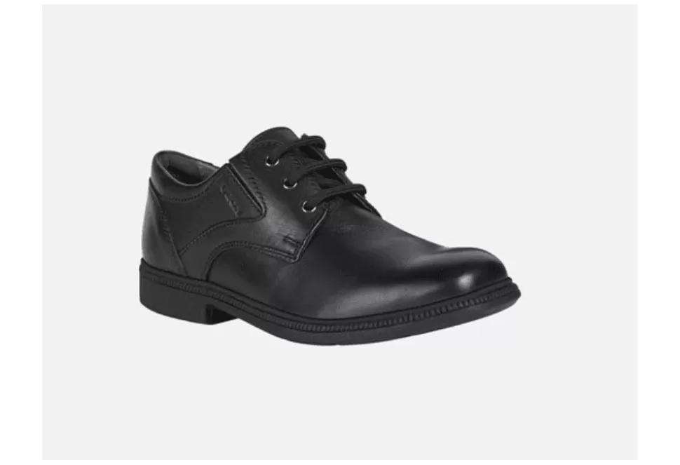 Boys Geox School Shoes-Federico Lace School Shoe