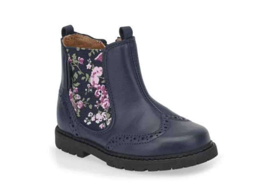 Girls Start- Rite Boots-Girls Zip Up Chelsea Boot