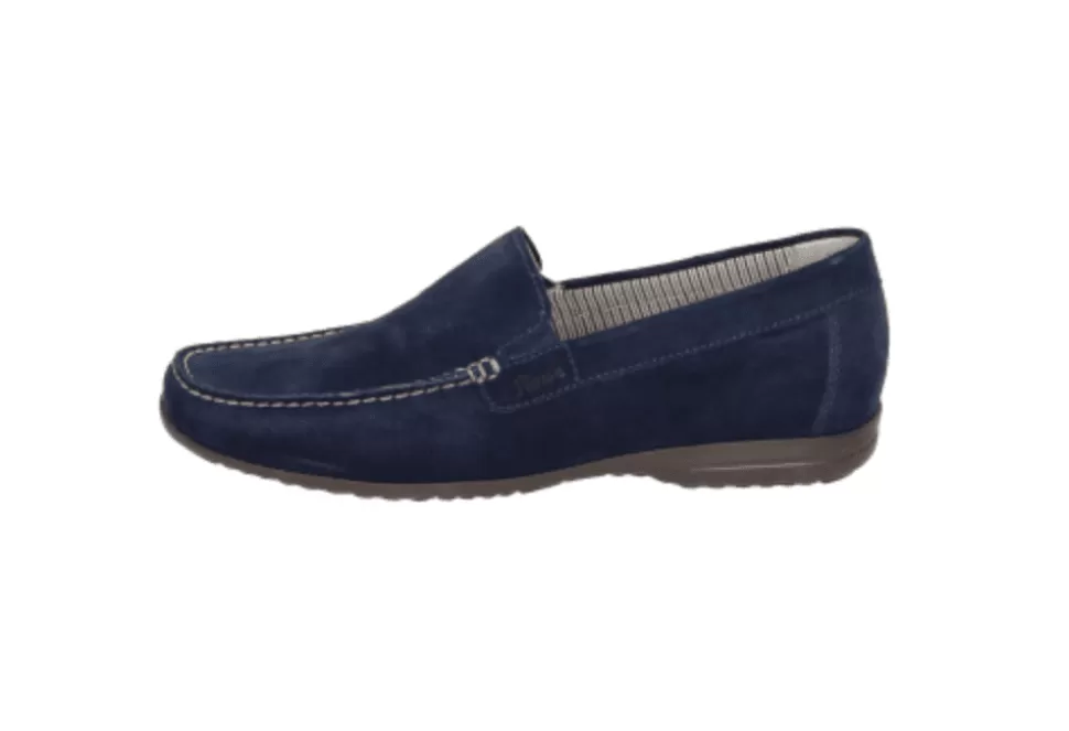 Men Sioux Casual-Giumelo 700 Suede Slip On Loafer