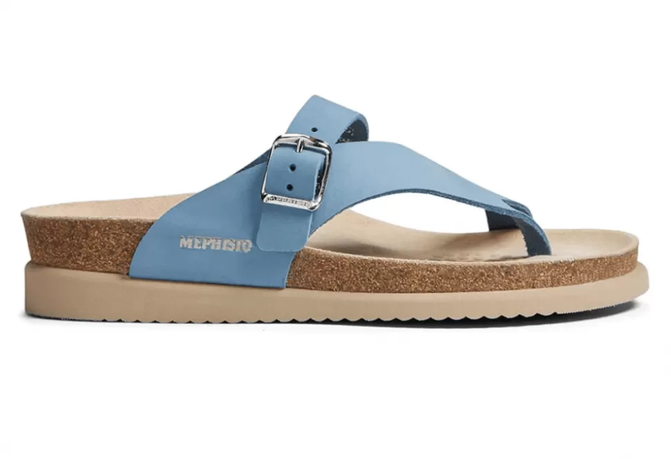 Women Mephisto Sandals-Helen Thong Strap Sandal