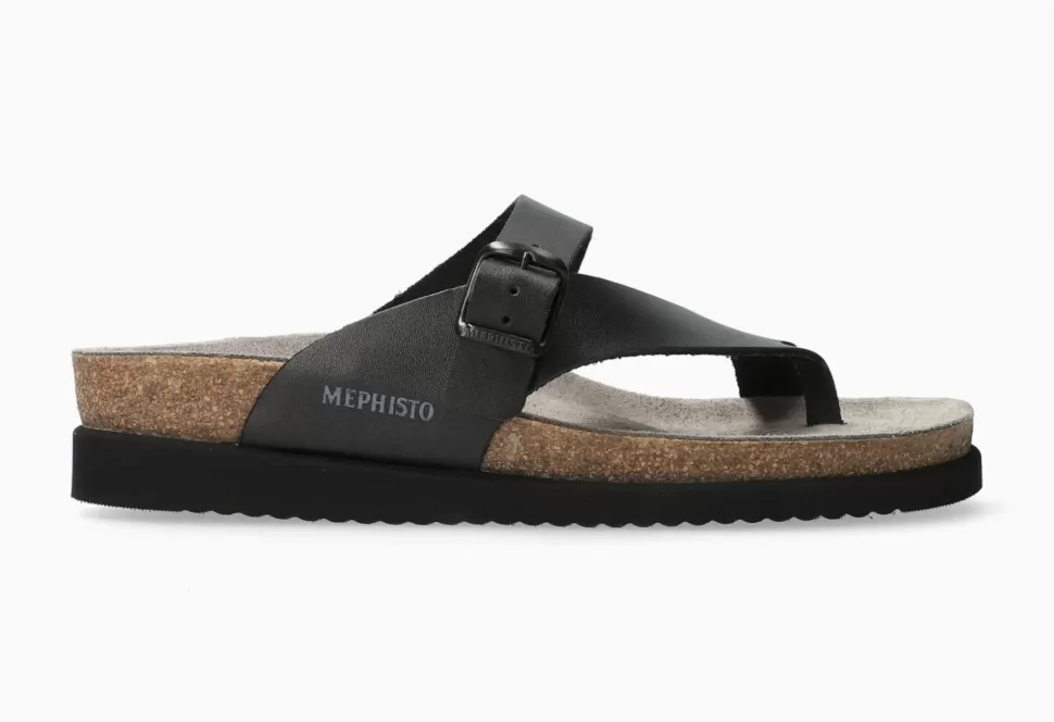 Women Mephisto Sandals-Helen Thong Strap Sandal