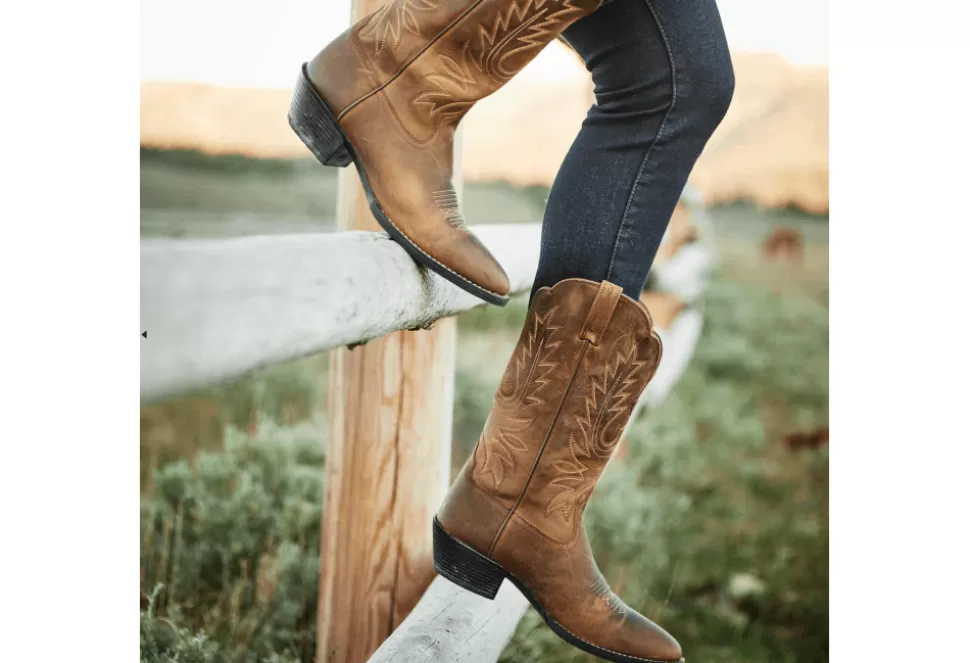 Women Ariat Boots-Heritage Western Cowboy Boot