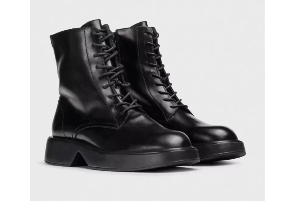 Women Wonders Boots-Icon Military Style Ankle Boot