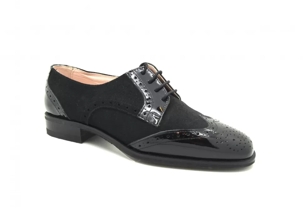 Women Andrea Chenier Formal-Lace Up Brogue Style