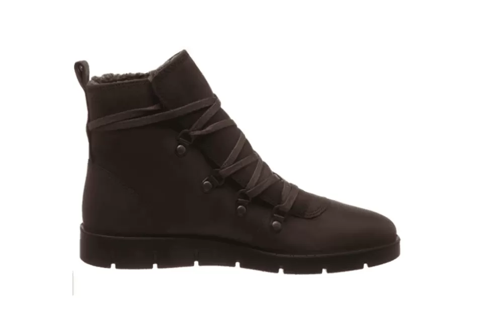 Women Ecco Boots-Lace Up Walking Boot