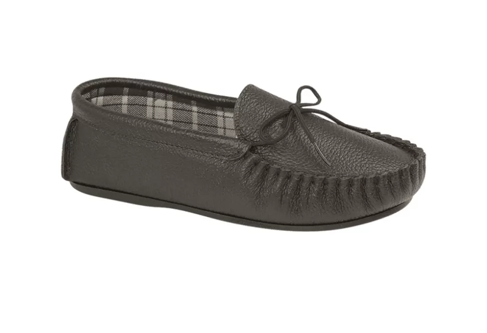 Men Drapers Slippers-Michael Leather Slipper