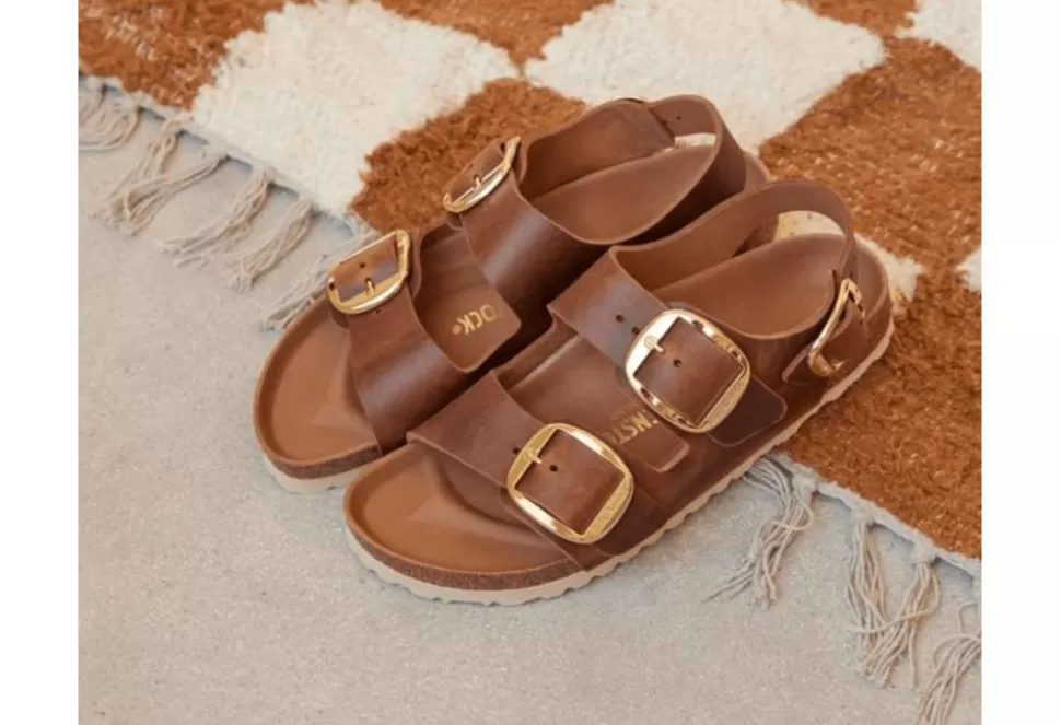 Women Birkenstock Sandals-Milano Big Buckle Sandal