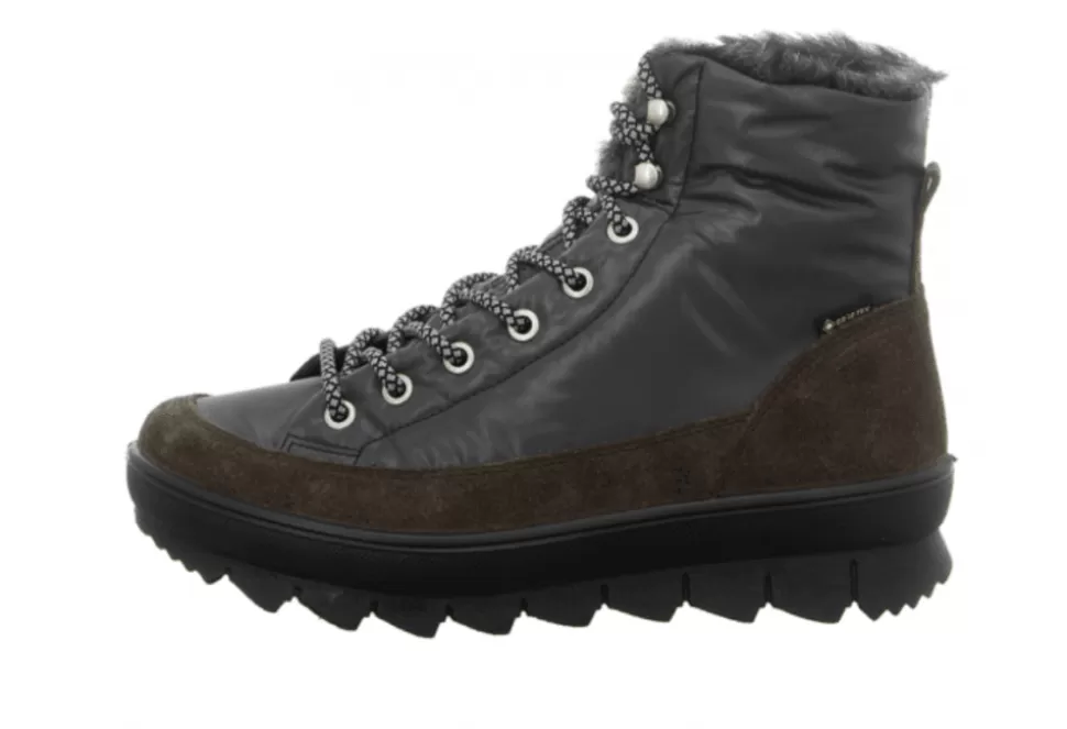 Women Legero Boots-Novara Textile Boot