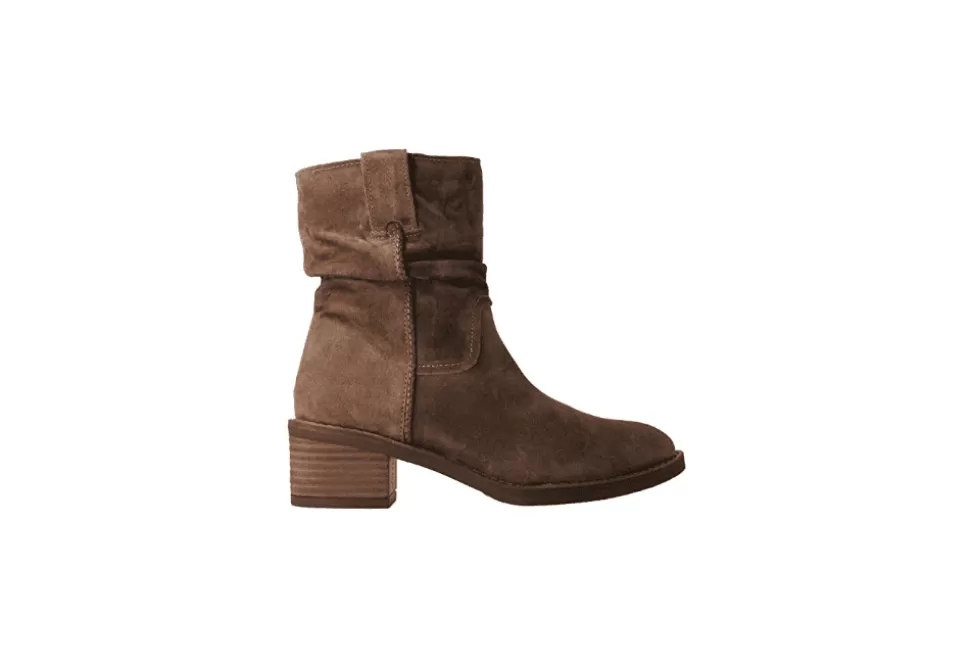 Women Alpe Boots-Patsy Ruched Ankle Boot