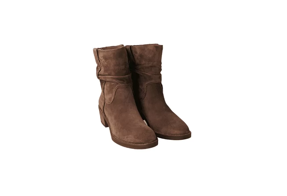 Women Alpe Boots-Patsy Ruched Ankle Boot