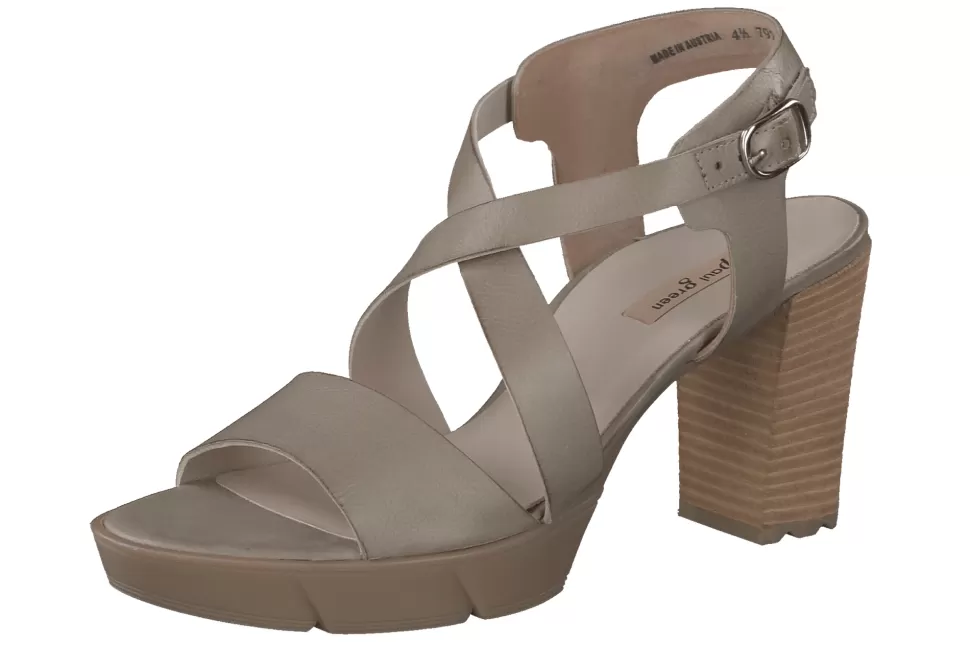 Women Paul Green Court Shoes & Heels-Pip 7924-053 Strap Sandal