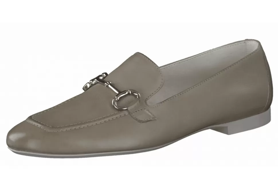 Women Paul Green Loafers-Prune 2596-083 Chain Loafer