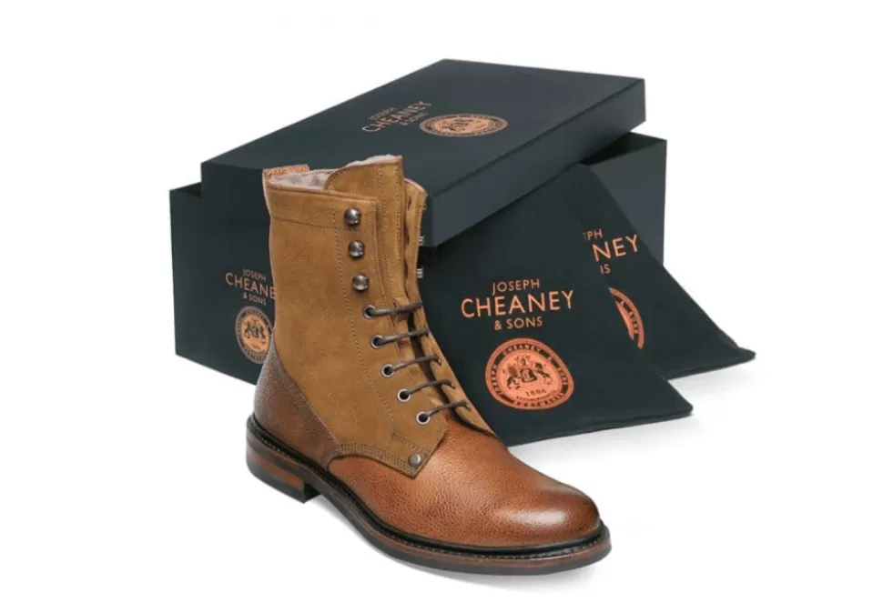 Men Cheaney & Sons Derby-Scott R Fur Lined Derby Boot