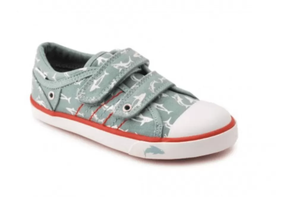 Boys Start- Rite Casual-Sea Spray Canvas Shoe