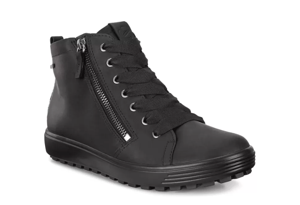 Women Ecco Boots-Soft 7 Tred Ankle Boot