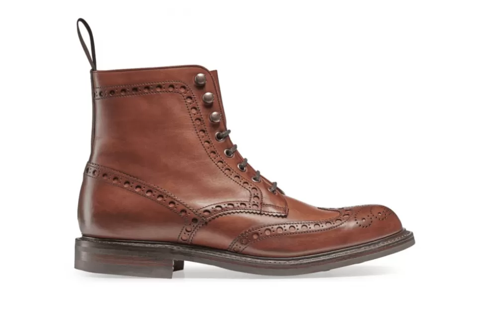 Men Cheaney & Sons Derby-Tweed Derby Brogue Boot