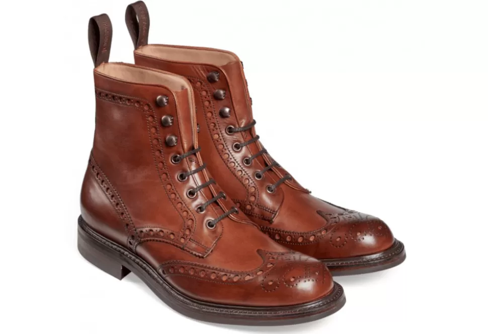 Men Cheaney & Sons Derby-Tweed Derby Brogue Boot