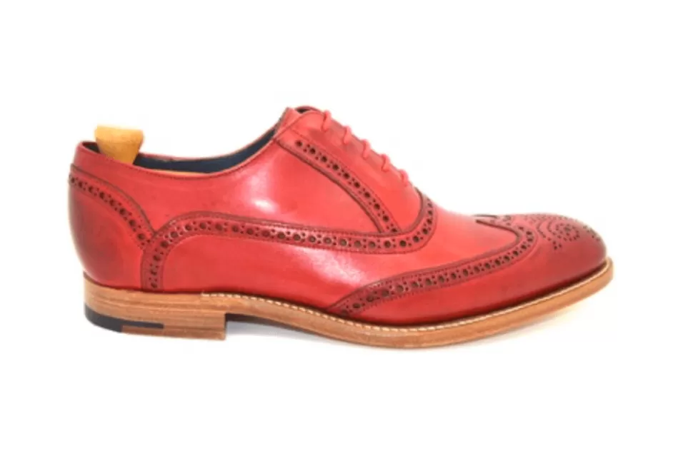 Men Barker Brogues-Valiant Hand Painted Brogue