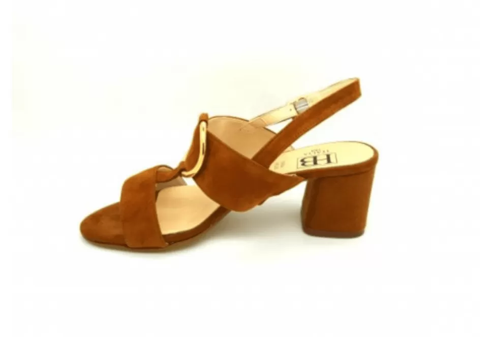 Women HB Court Shoes & Heels-Veniza Block Heel Sandal