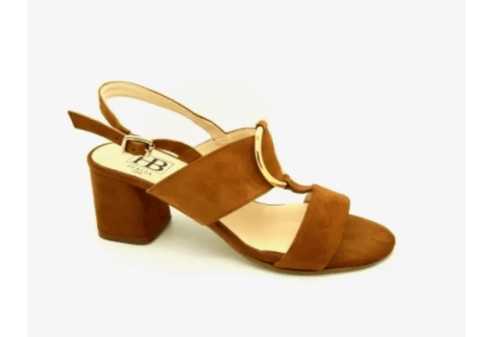 Women HB Court Shoes & Heels-Veniza Block Heel Sandal