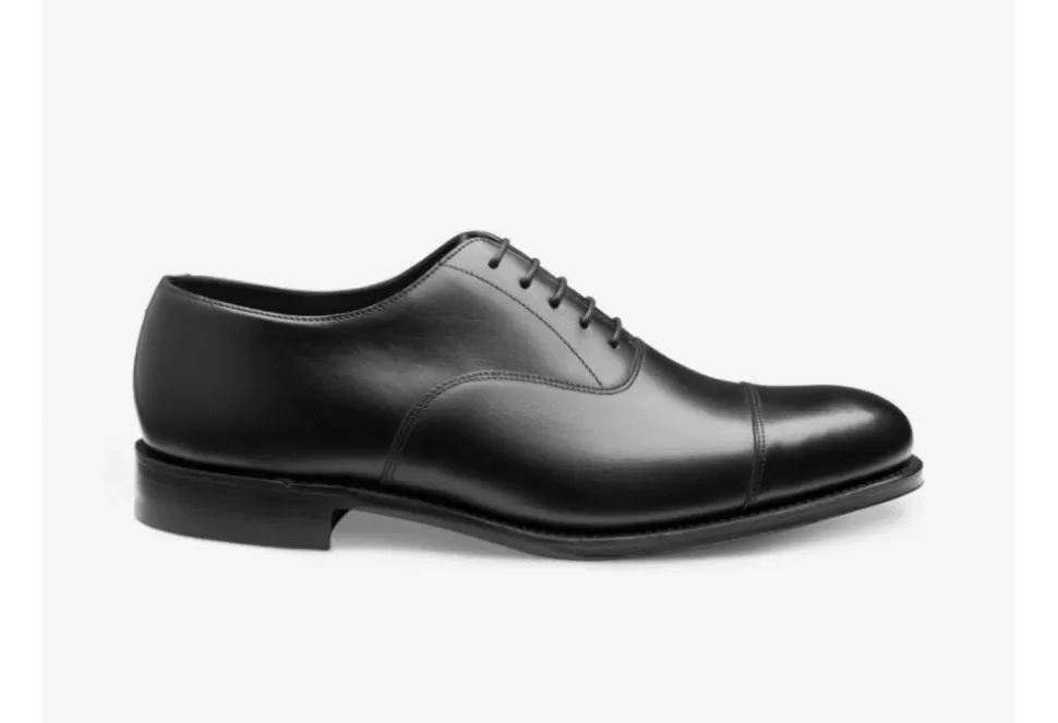 Men Loake Oxford-Wadham Plain Shoe