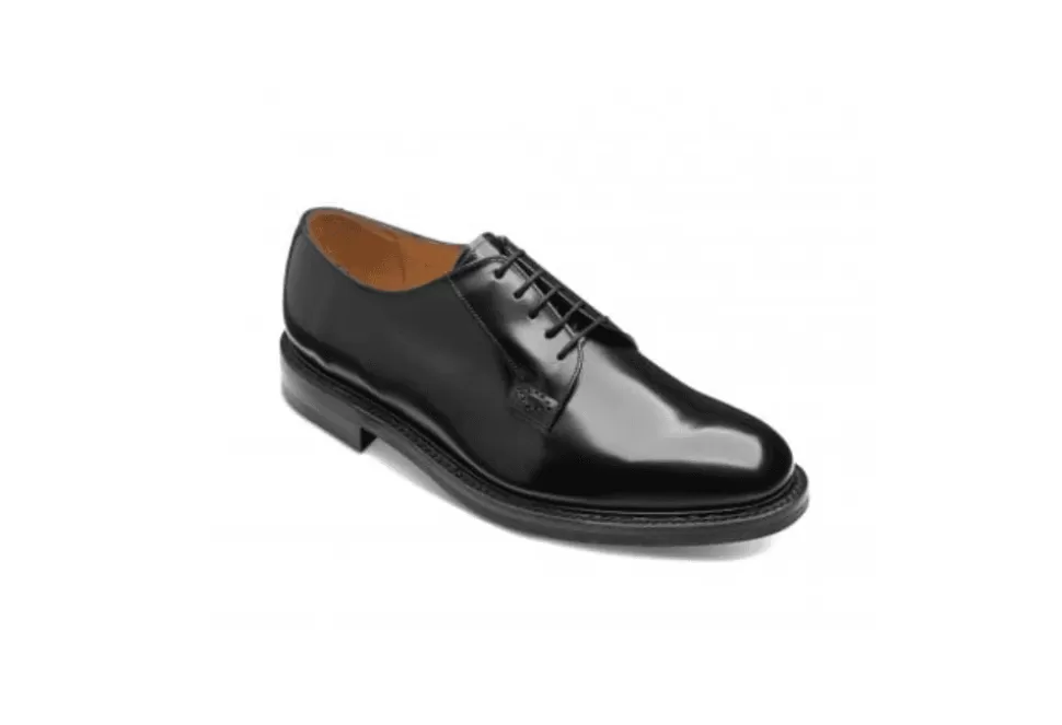 Men Loake Formal-Waverley Plain Tie Shoe