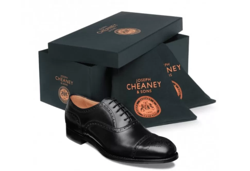 Men Cheaney & Sons Brogues-Wilfred Oxford Semi Brogue